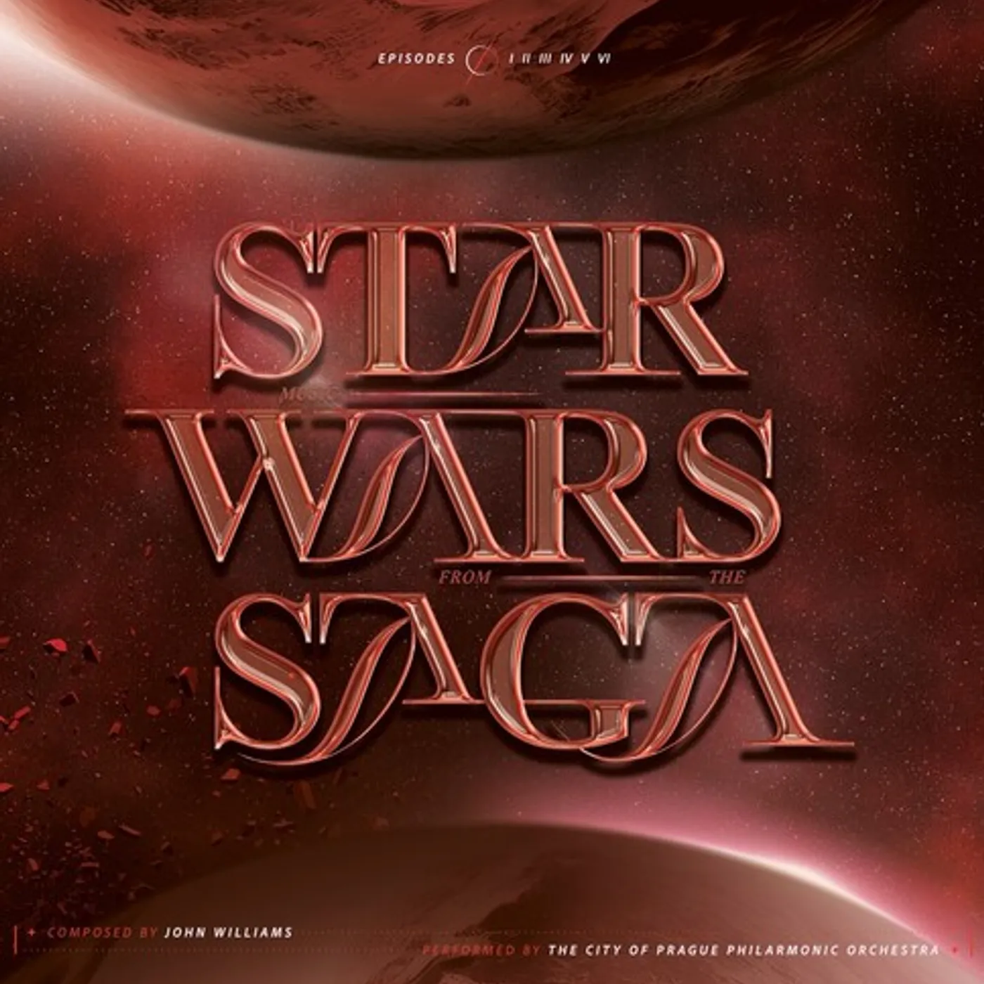 The City of Prague Philharmonic Orchestra Star Wars Saga Vinyl Record