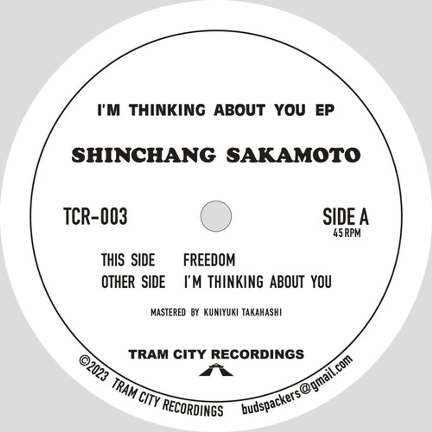 SHINCHANG SAKAMOTO I'M THINKING ABOUT YOU EP Vinyl Record
