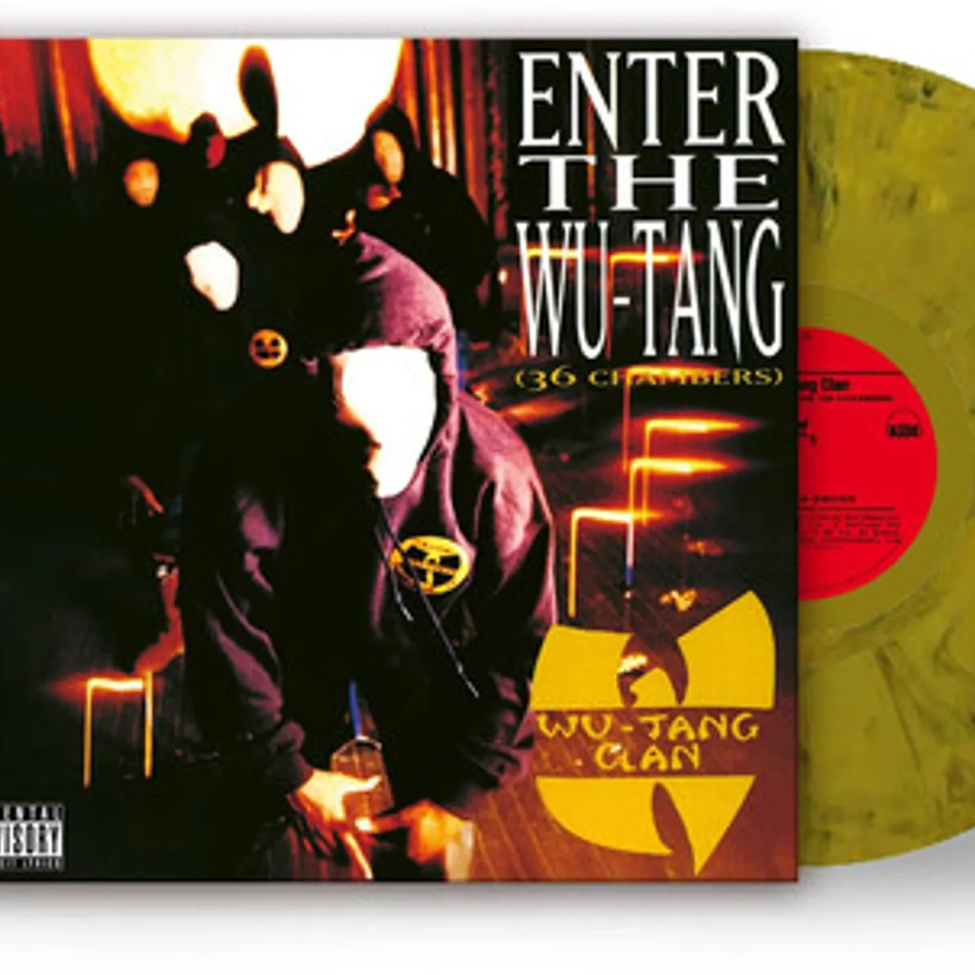 Enter The Wu-Tang Clan (36 Chambers) Gold Marble Vinyl Record