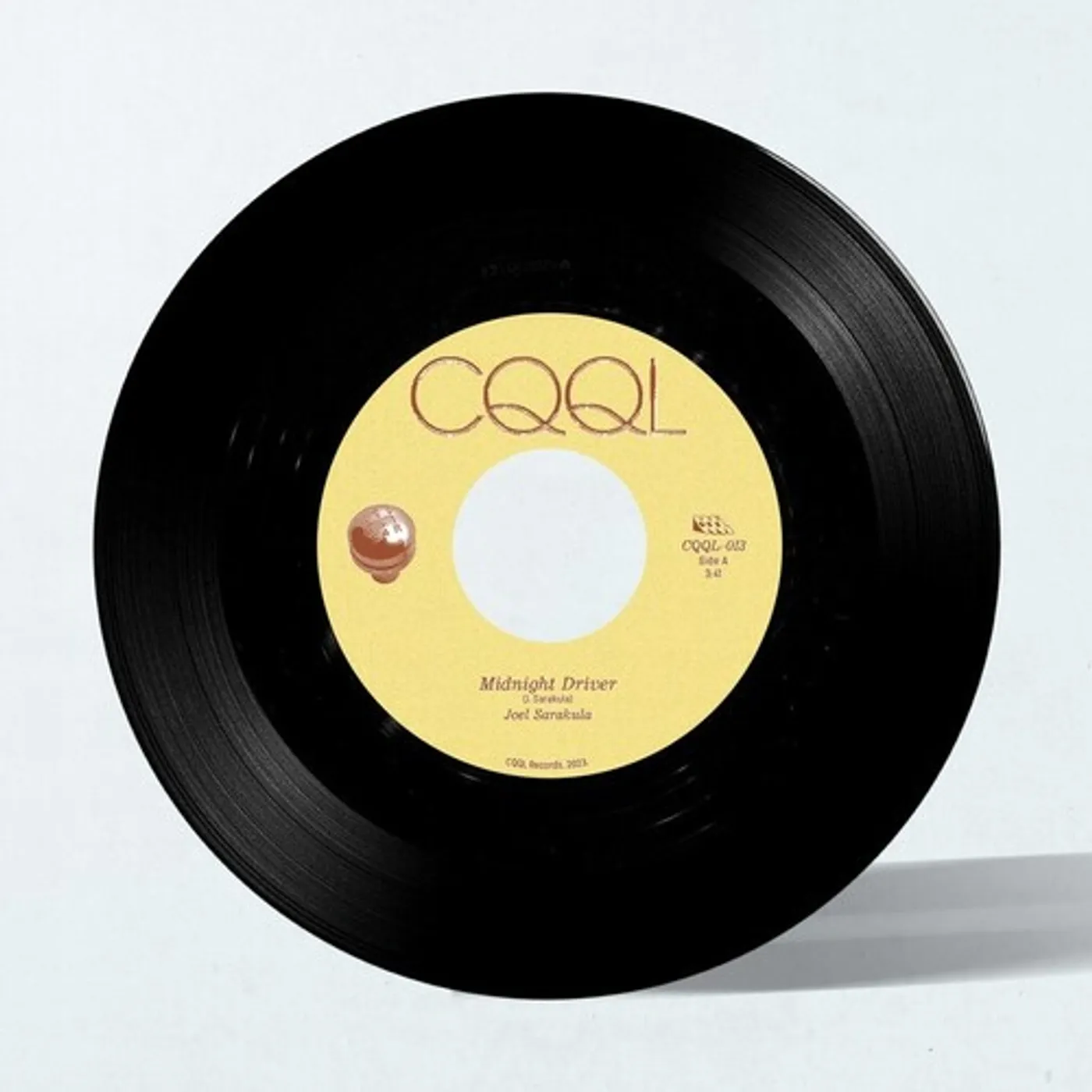 Joel Sarakula MIDNIGHT DRIVER B/W I'M STILL WINNING Vinyl Record