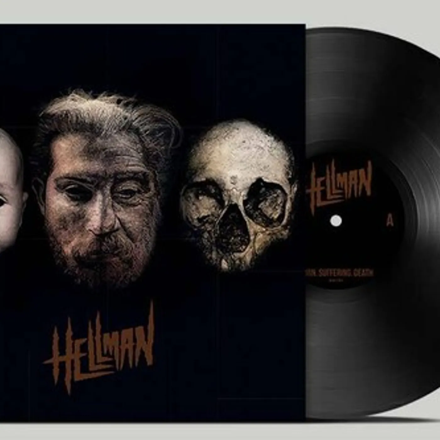 Hellman BORN SUFFERING DEATH Vinyl Record
