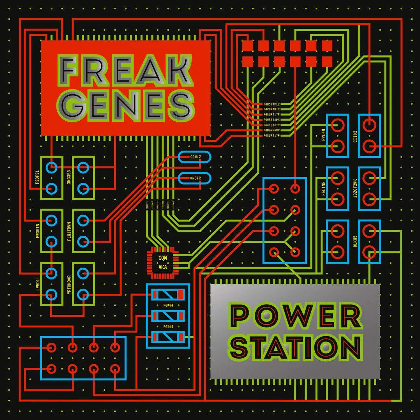 Freak Genes POWER STATION Vinyl Record