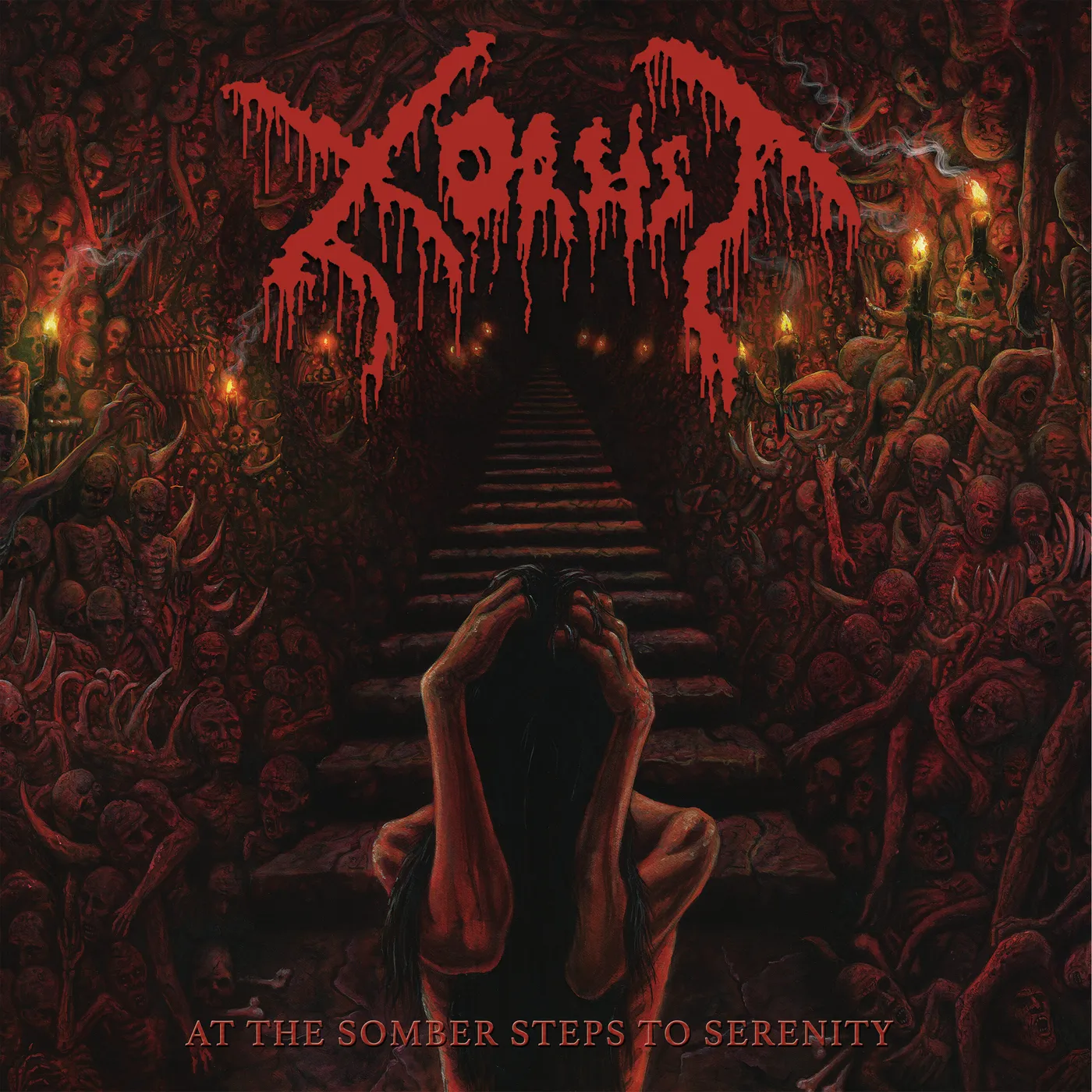 Xorsist AT THE SOMBER STEPS TO SERENITY Vinyl Record