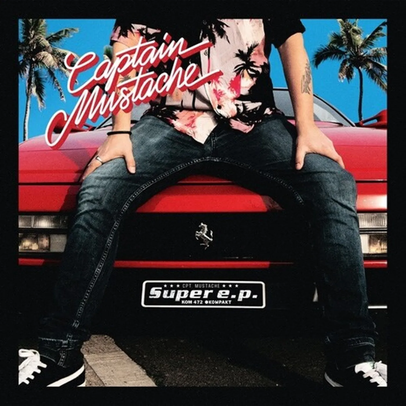 Captain Mustache SUPER Vinyl Record