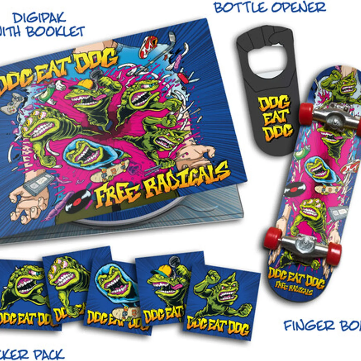 Dog Eat Dog FREE RADICALS - FANBOX CD