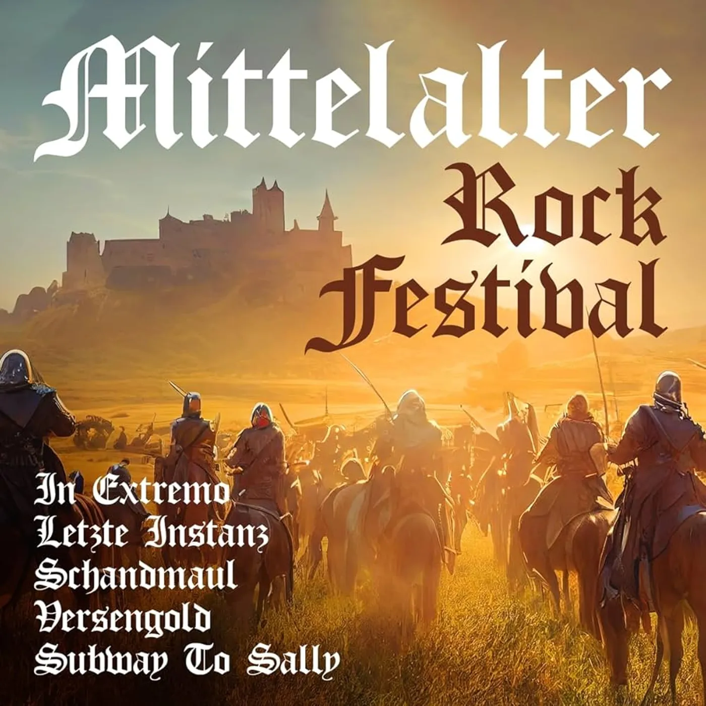 Vrajitor's Tenebrarium MITTELALTER ROCK FESTIVAL Vinyl Record