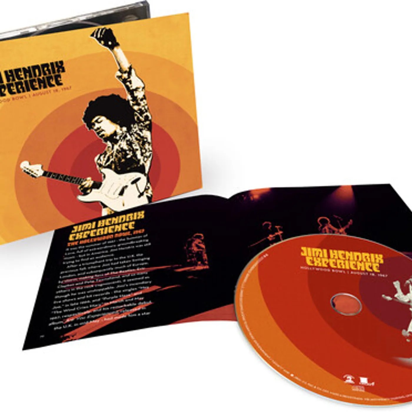 Jimi Hendrix LIVE AT THE HOLLYWOOD BOWL: AUGUST 18, 1967 CD