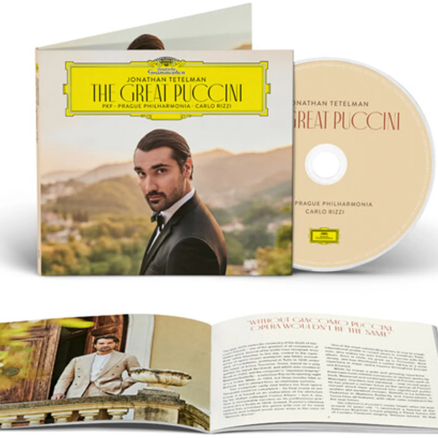 Jonathan Tetelman / Carlo Rizzi / Prague Philharmo GREAT PUCCINI CD