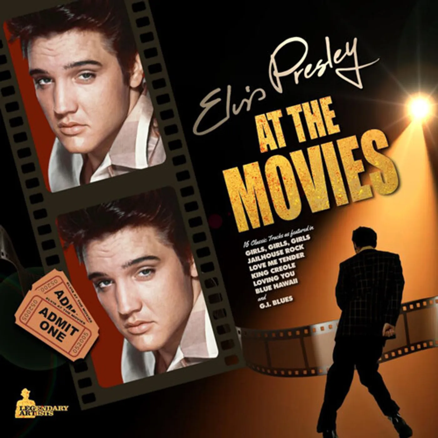 Elvis Presley At The Movies Vinyl Record