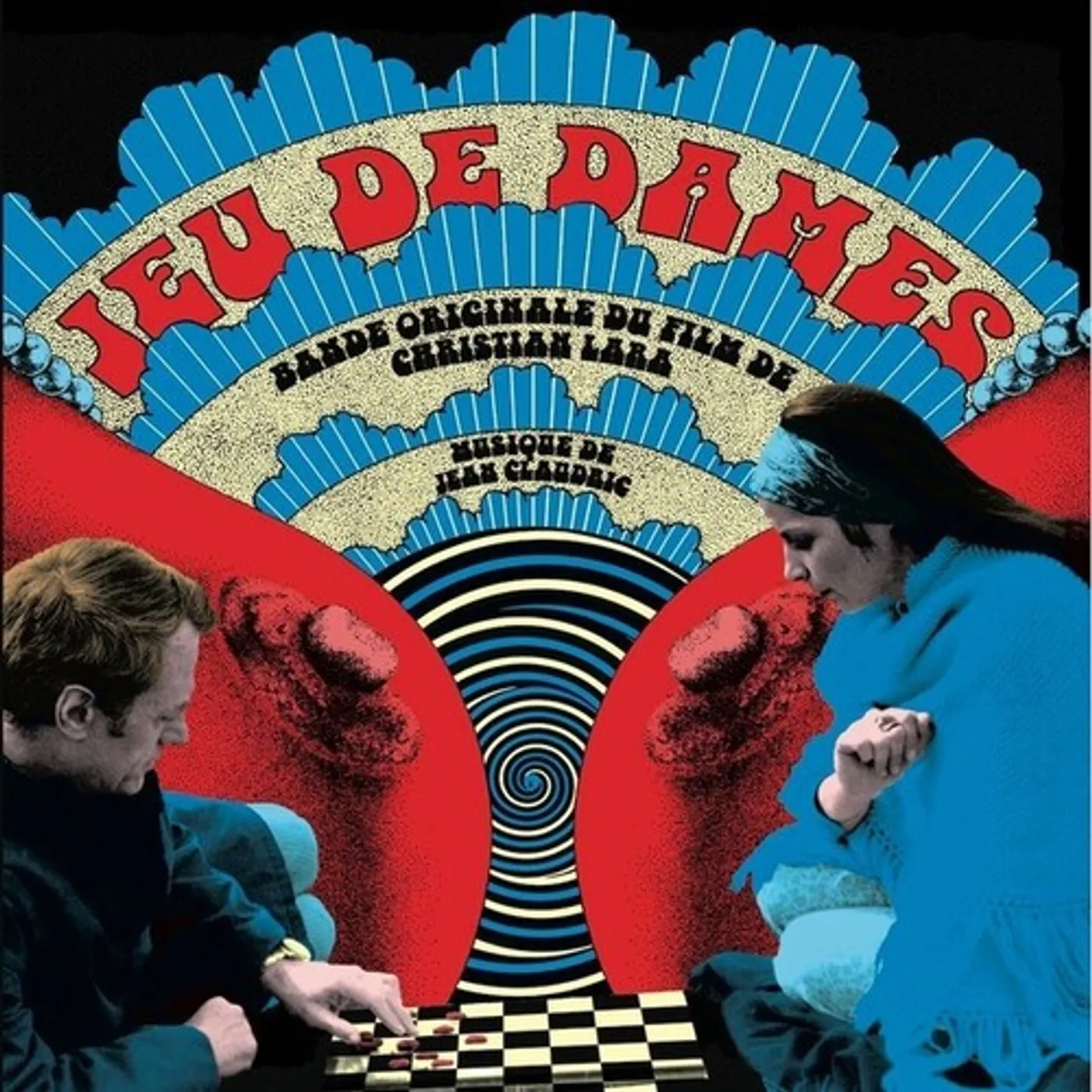 Jean Claudric JEU DE DAMES Original Soundtrack Vinyl Record