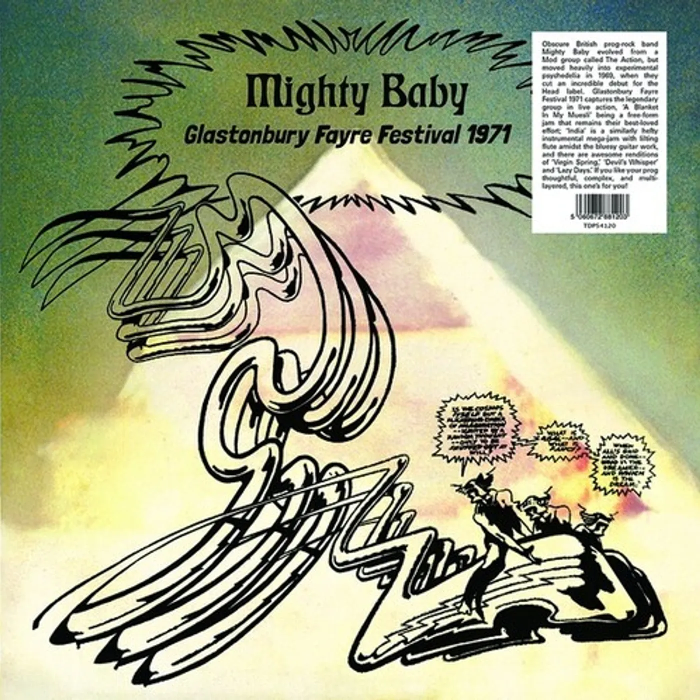 Mighty Baby LIVE AT GLASTONBURY FESTIVAL JUNE 1971 Vinyl Record