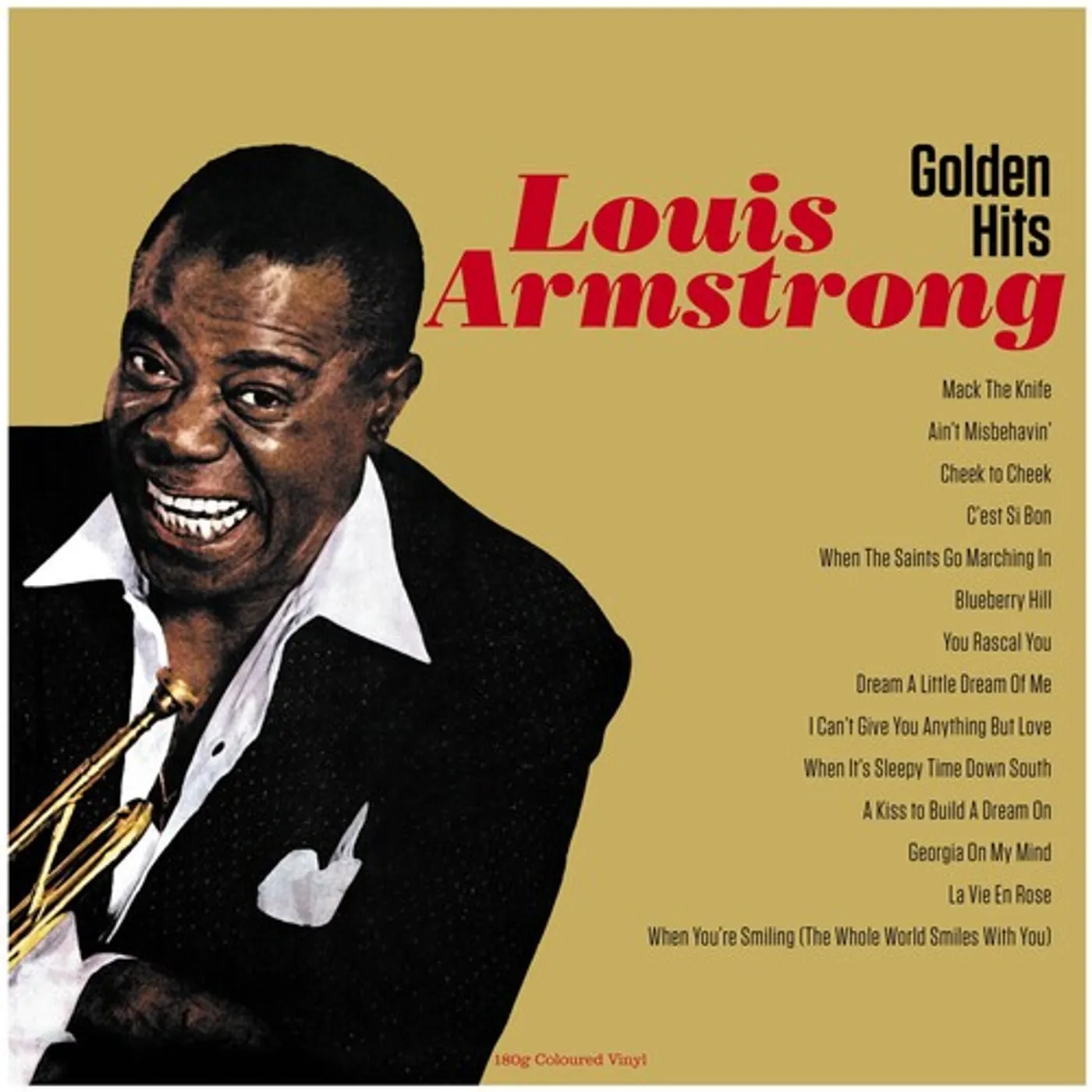 Louis Armstrong Golden Hits Vinyl Record