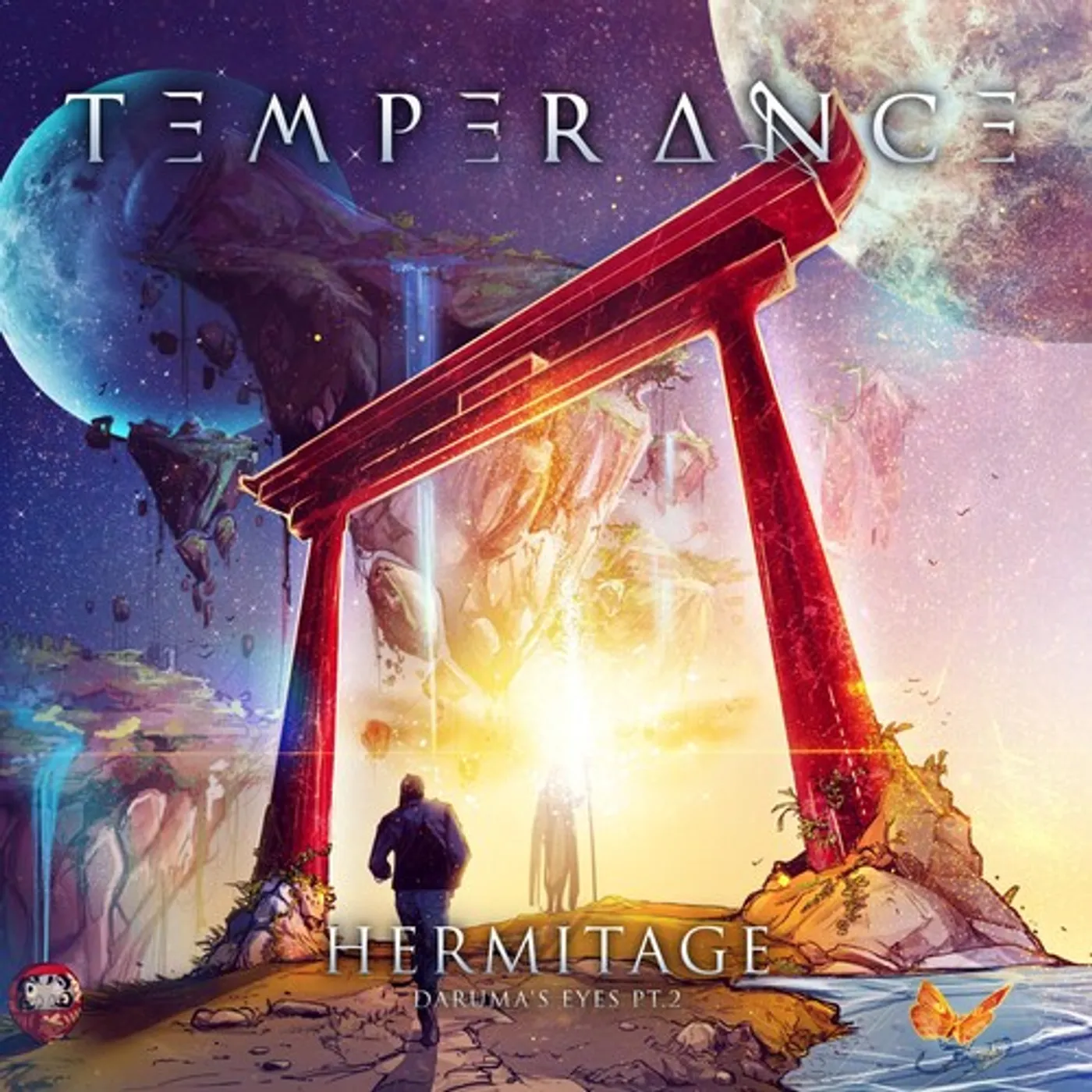 Temperance HERMITAGE - DARUMA'S EYES PT 2 CD