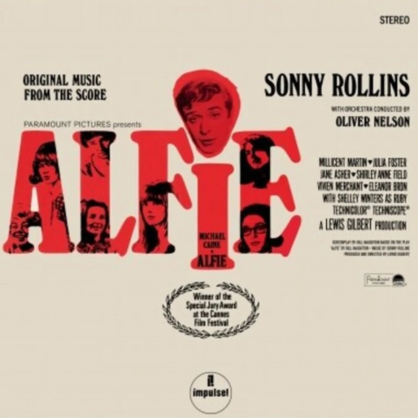 Sonny Rollins ALFIE - Original Soundtrack Vinyl Record
