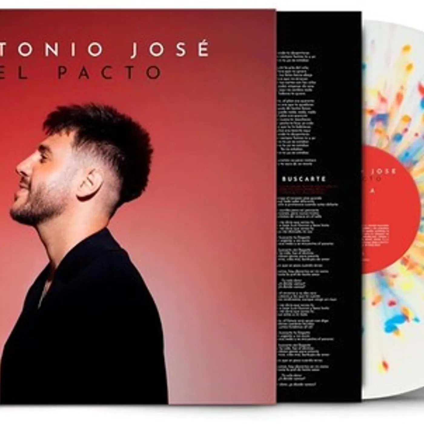 Antonio José El Pacto (Splatter) Vinyl record