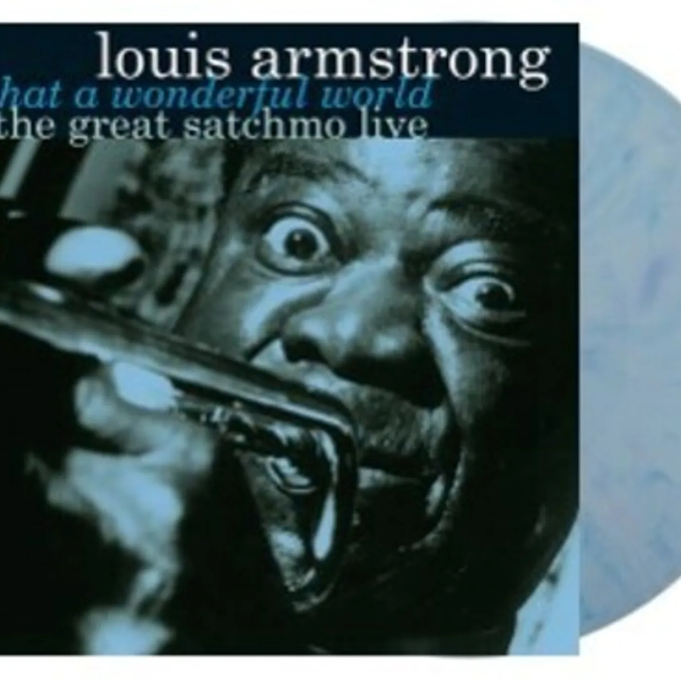 Louis Armstrong What A Wonderful World / Great Satchmo Live Vinyl Record