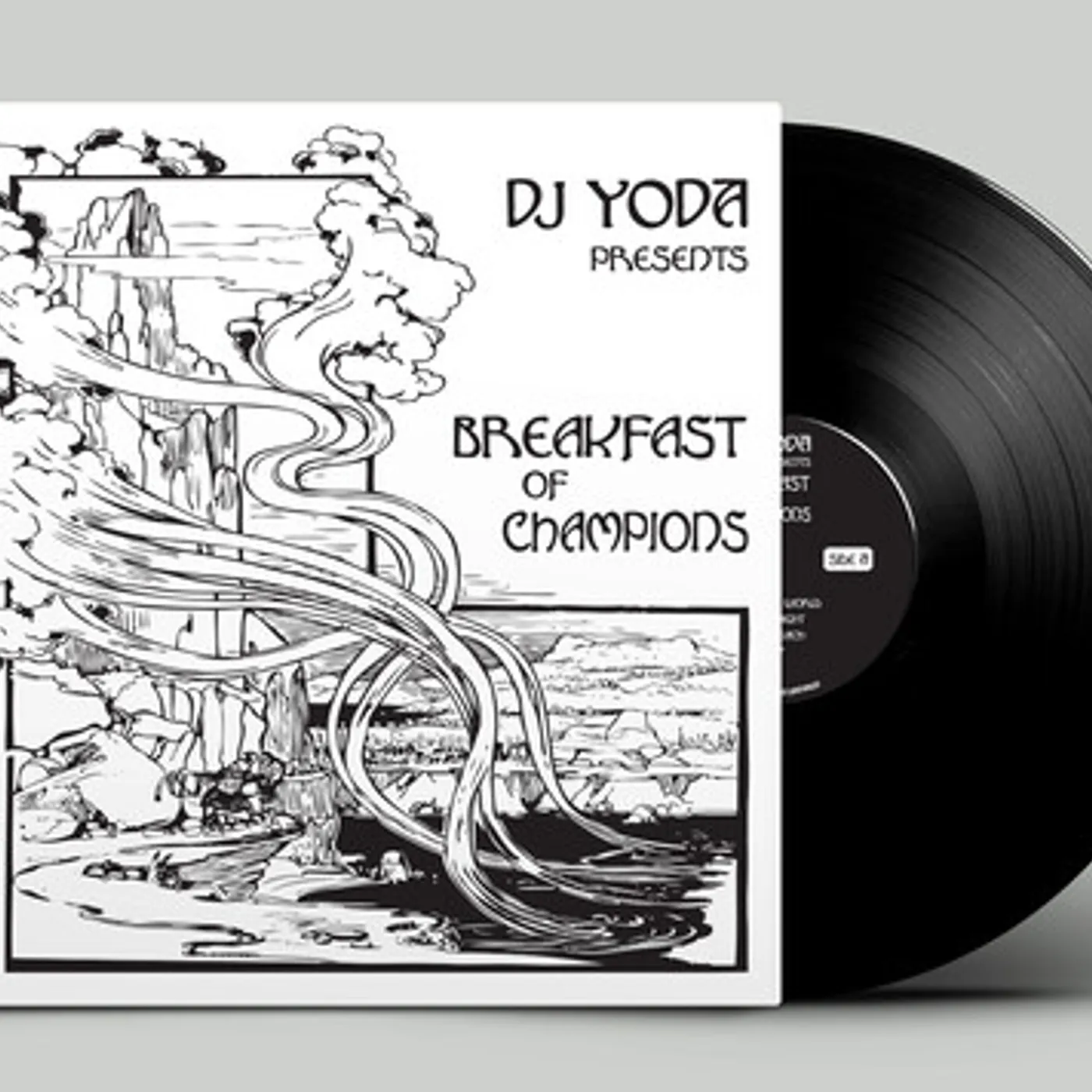 DJ Yoda BREAKFAST OF CHAMPIONS Vinyl Record