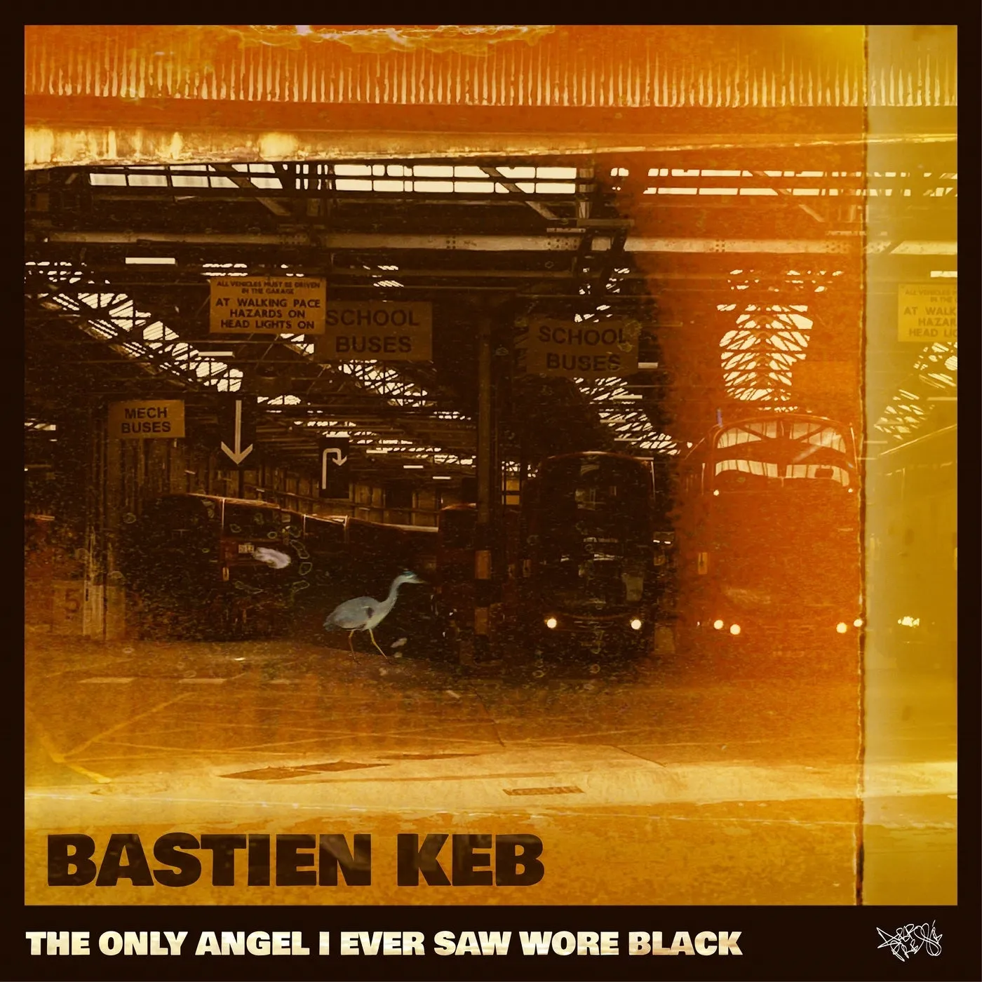 Bastien Keb ONLY ANGEL I EVER SAW WORE BLACK Vinyl Record