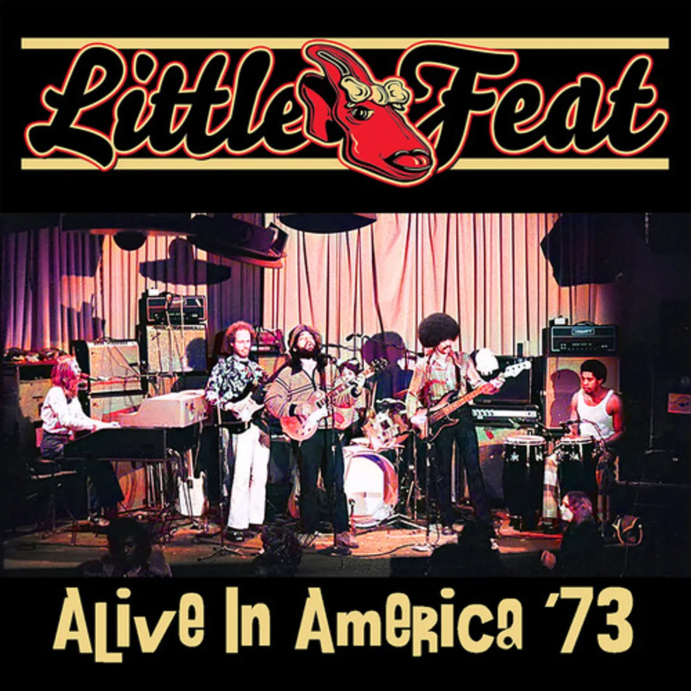 Little Feat Alive in America '73 (Red) Vinyl Record