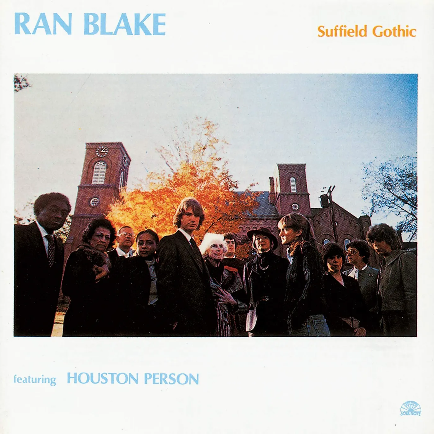Ran Blake SUFFIELD GOTHIC Vinyl Record