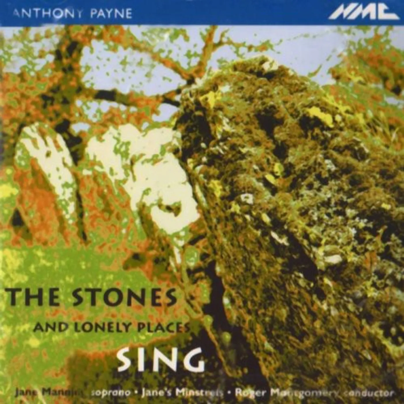 Jane's Minstrels ANTHONY PAYNE: THE STONES AND LONELY PLACES SING CD