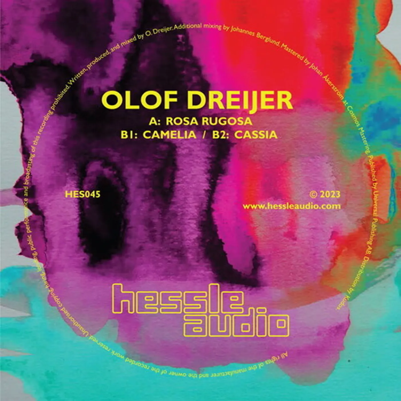 Olof Dreijer ROSA RUGOSA Vinyl Record