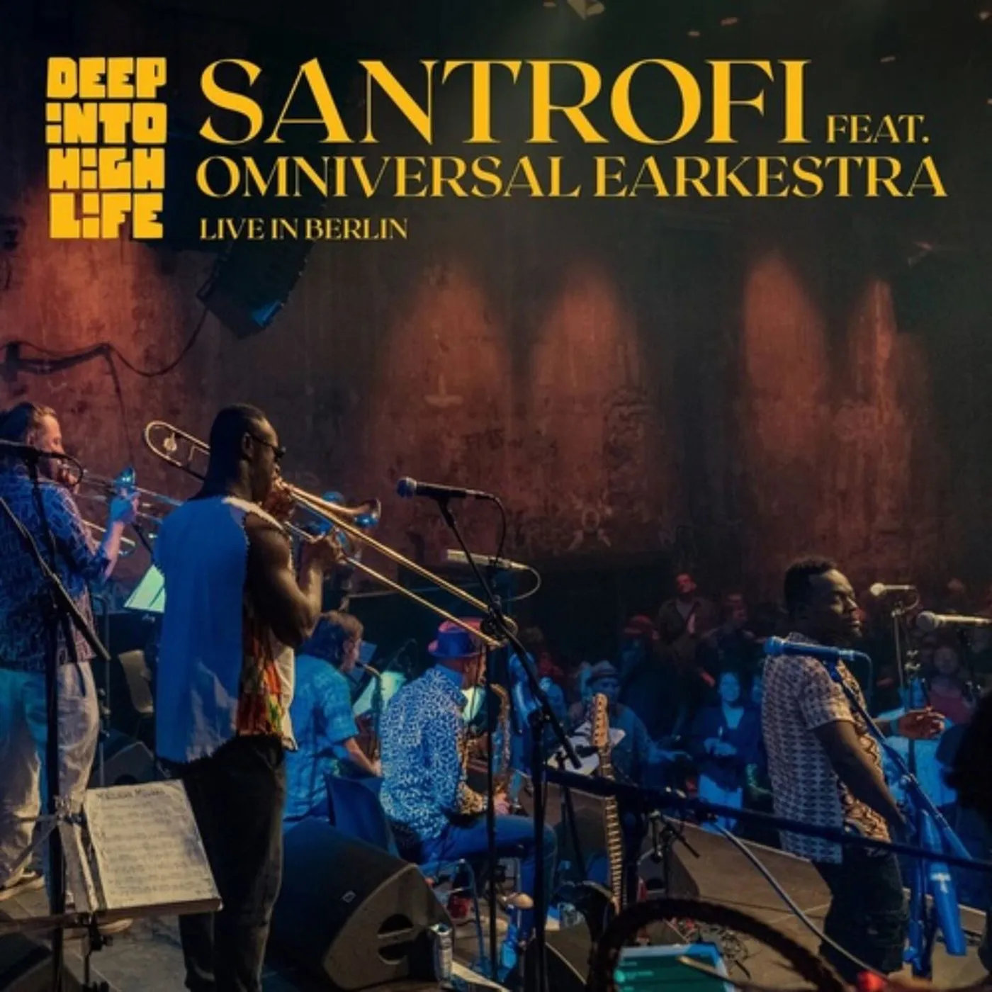 Santrofi DEEP INTO HIGHLIFE (LIVE) Vinyl Record