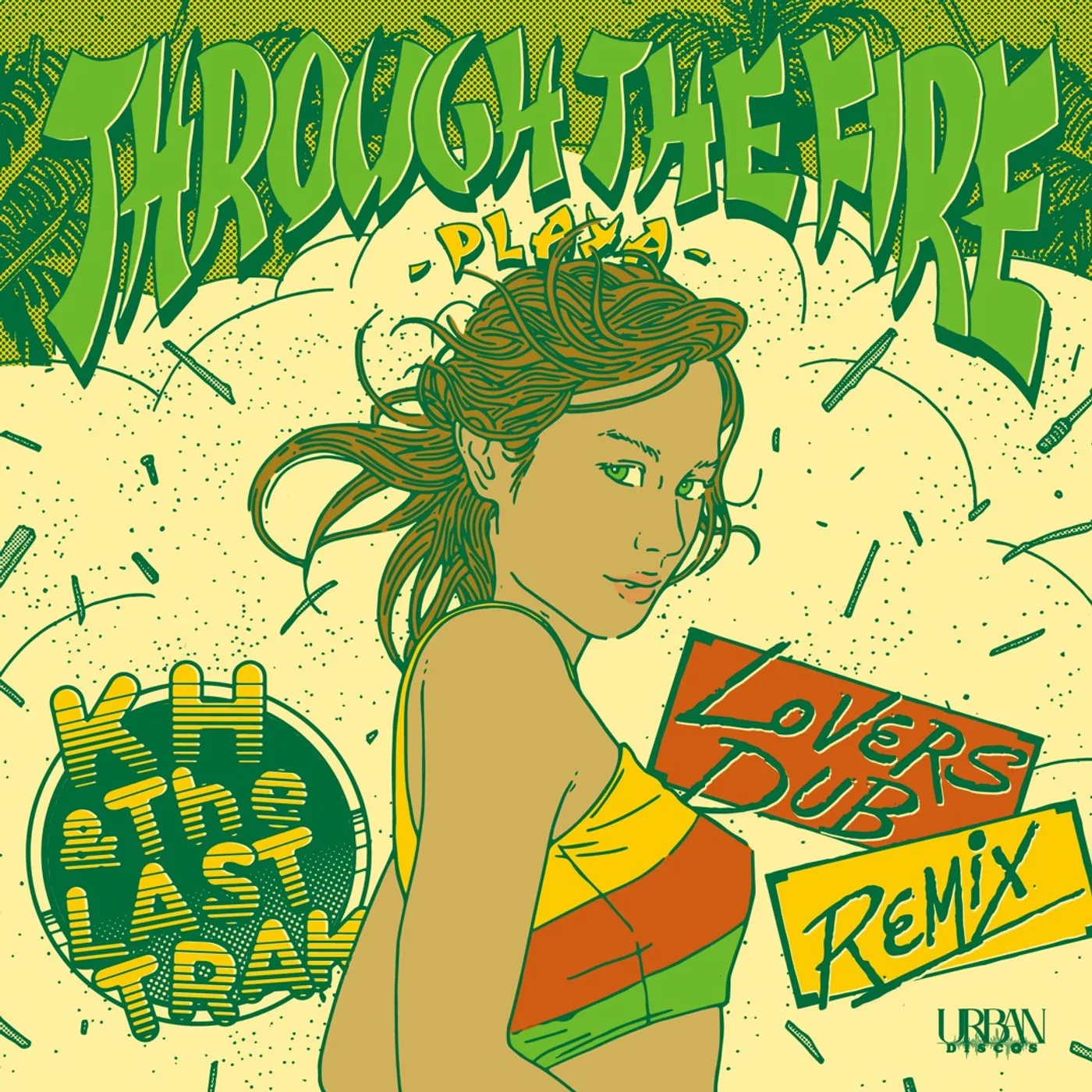 Playa Through The Fire Kh & The Lasttrak Lovers Dub Remix Vinyl Record