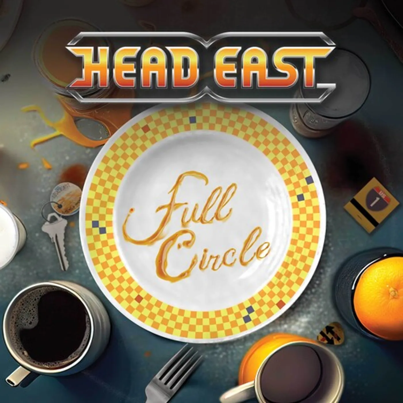 Head East FULL CIRCLE - ORANGE Vinyl Record
