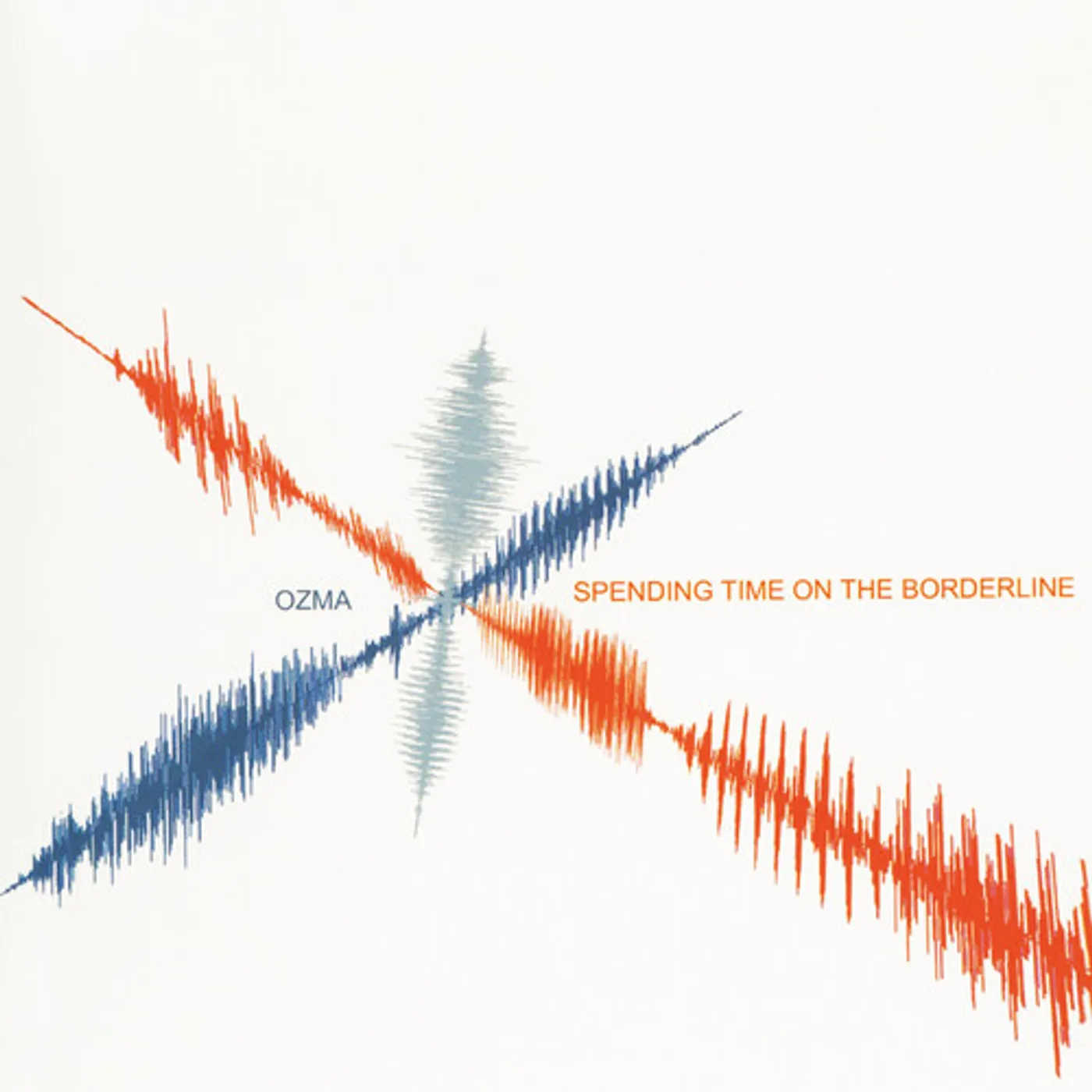 Ozma SPENDING TIME ON THE BORDERLINE - RED Vinyl Record
