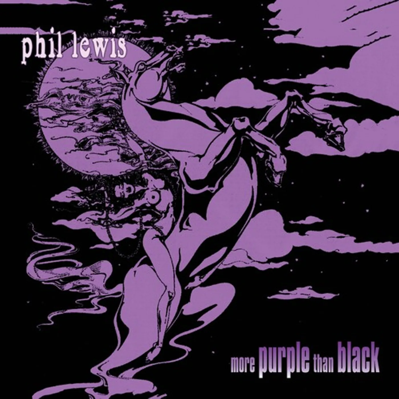 Phil Lewis MORE PURPLE THAN BLACK CD