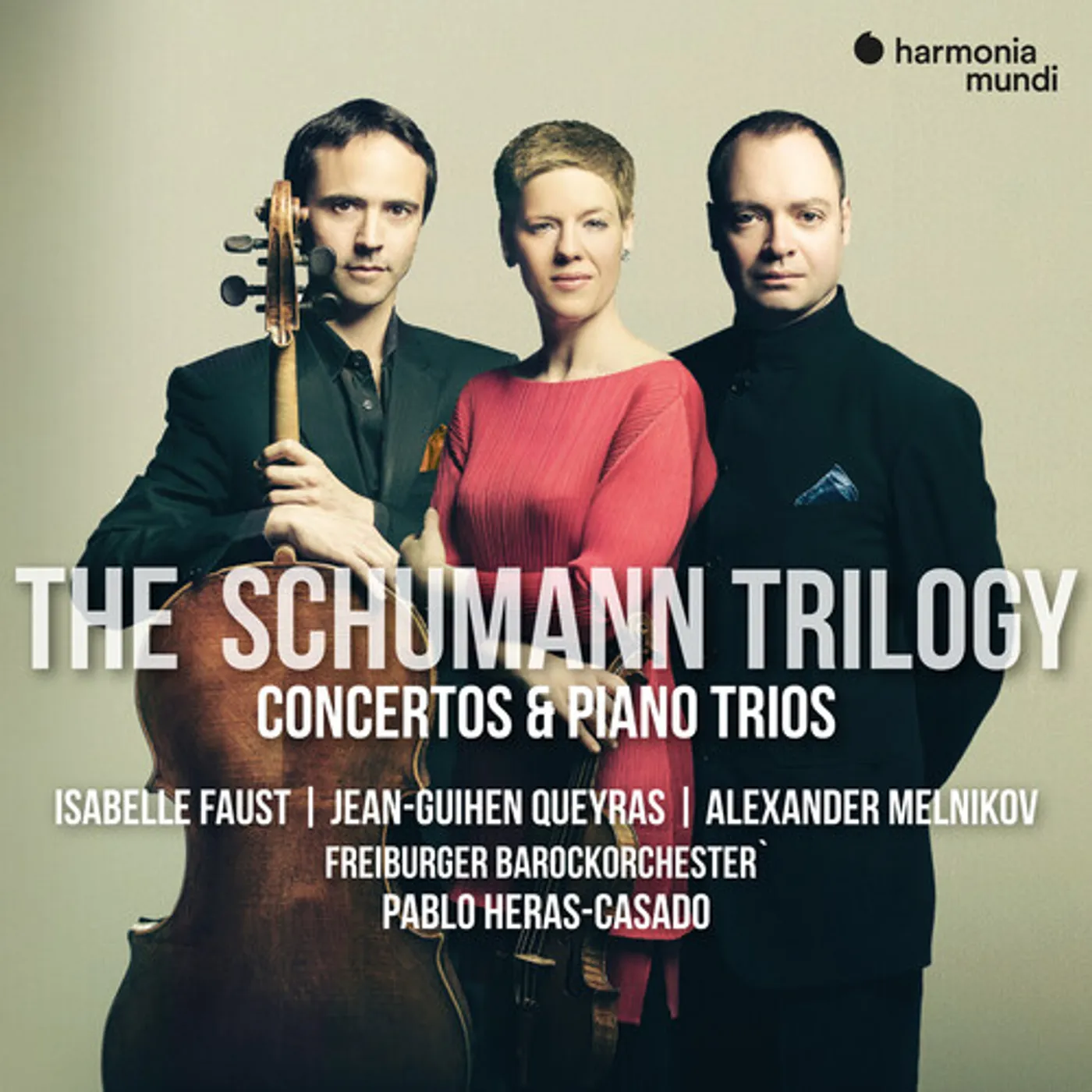 Isabelle Faust SCHUMANN TRILOGY. COMPLETE CONCERTOS & PIANO TRIOS CD