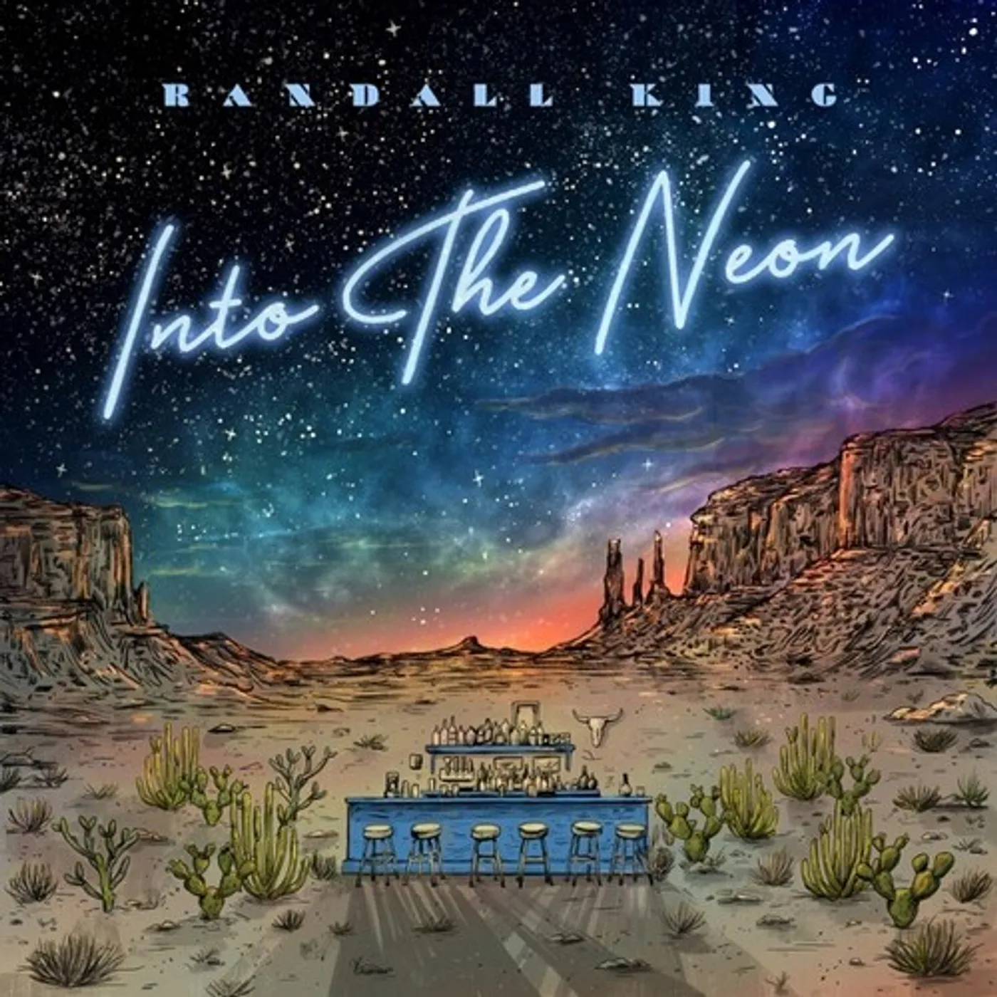 Randall King INTO THE NEON CD