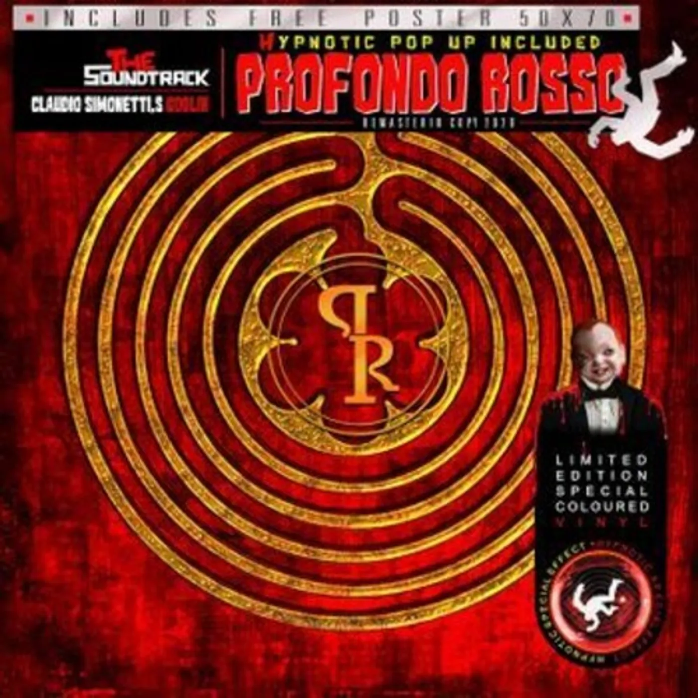 Claudio Simonetti / Goblin PROFONDO ROSSO - Original Soundtrack Vinyl Record