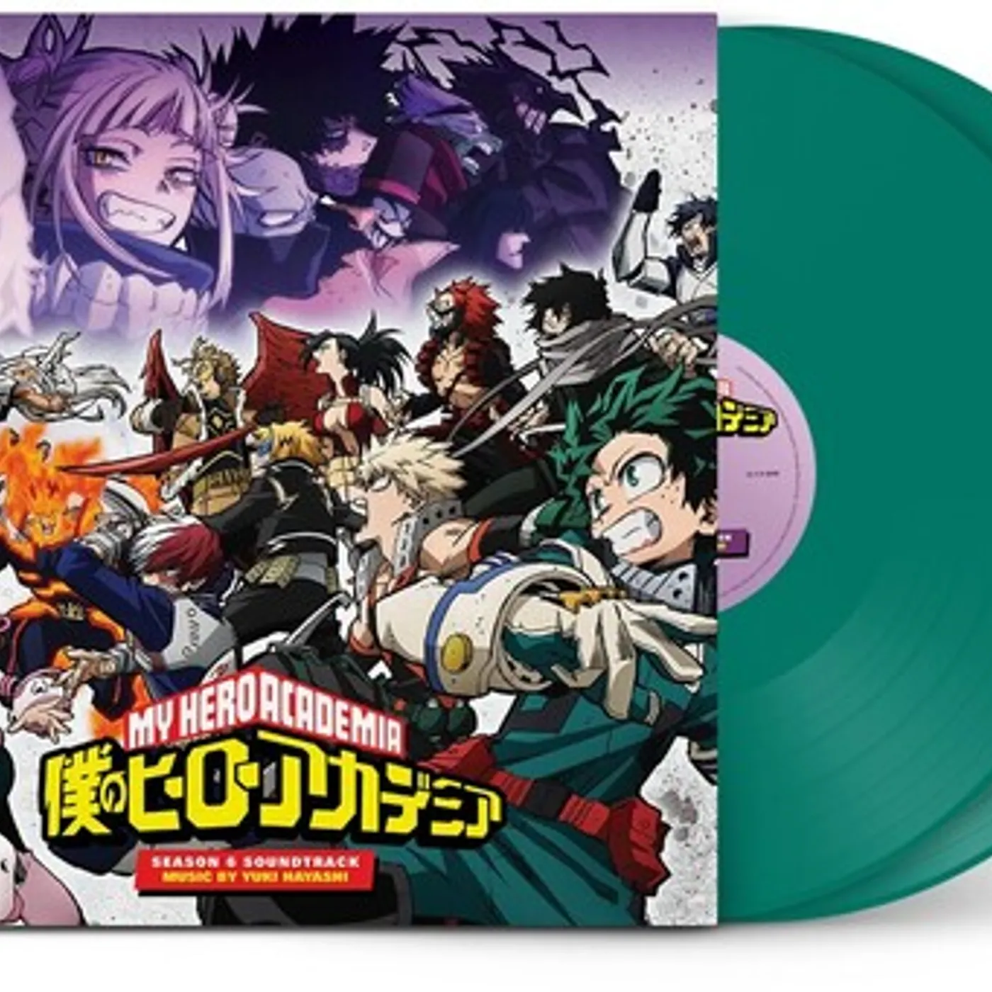 Yuki Hayashi MY HERO ACADEMIA: SEASON 6 - Original Soundtrack Vinyl Record