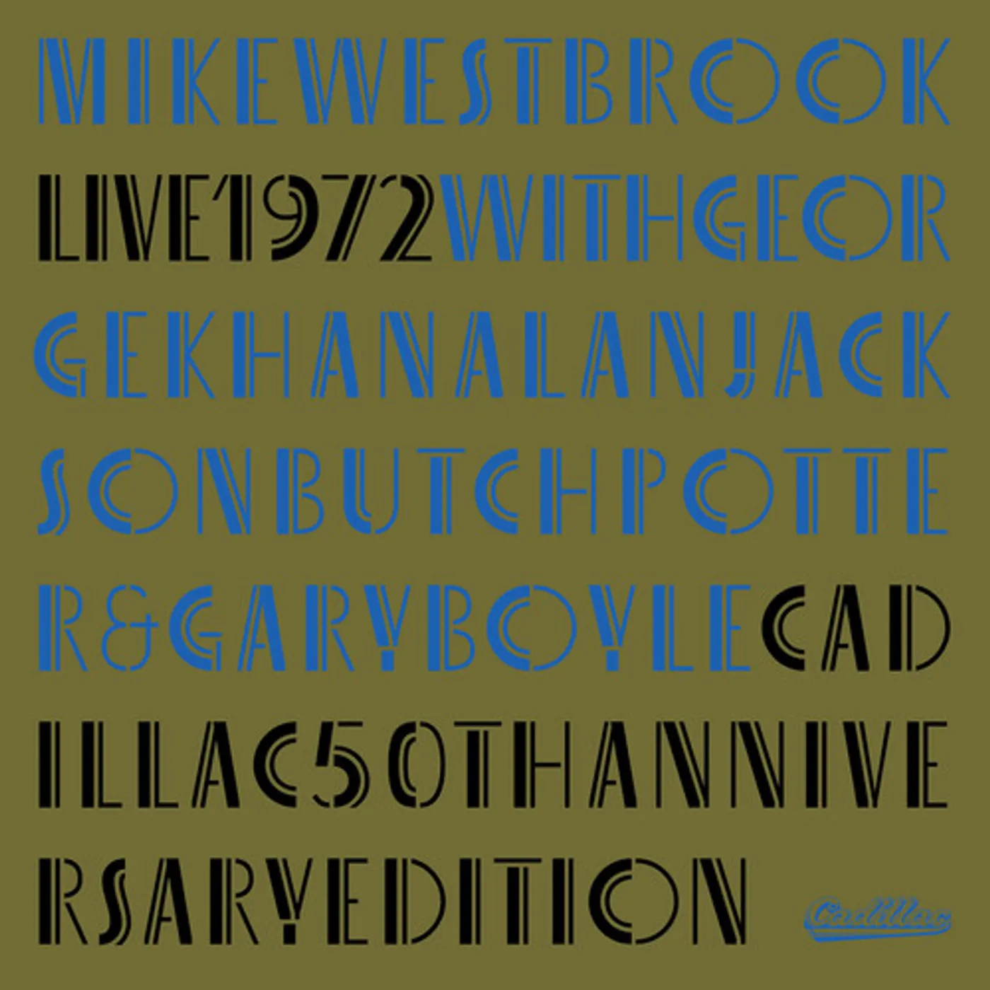 Mike Westbrook LIVE 1972 (50TH ANNIVERSARY EDITION) CD