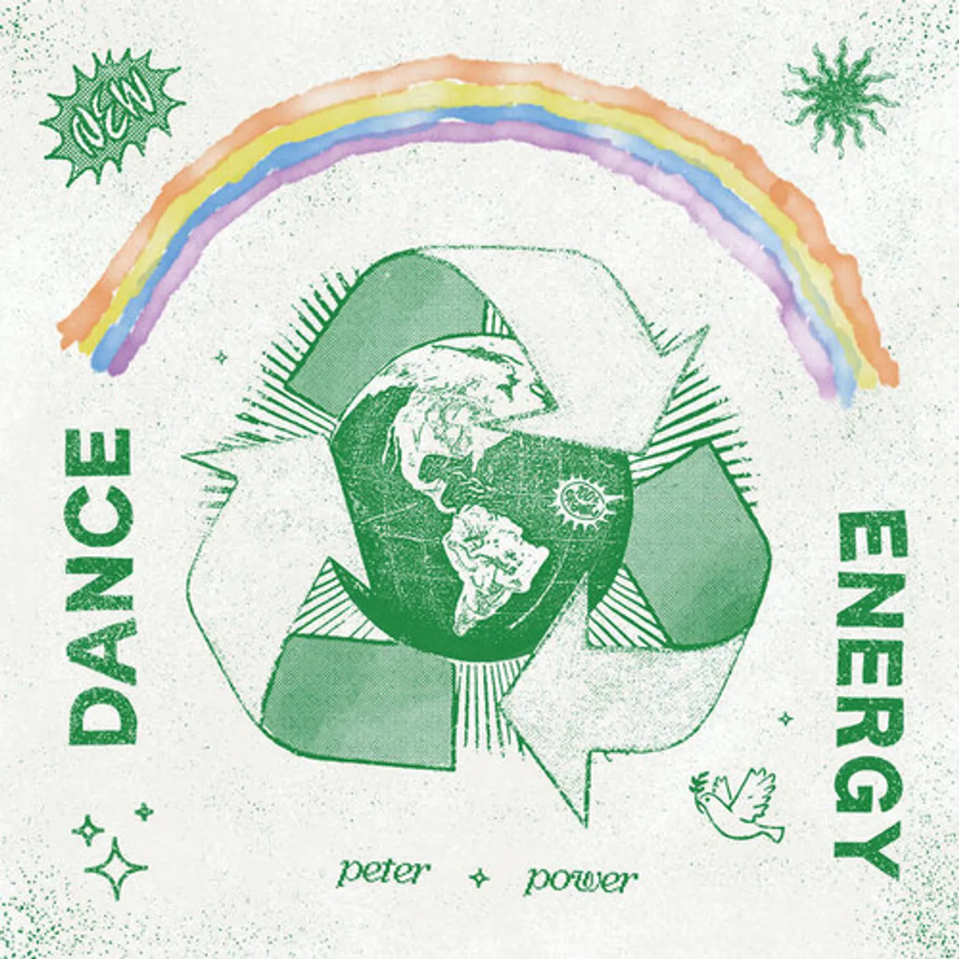 Peter Power NEW DANCE ENERGY Vinyl Record