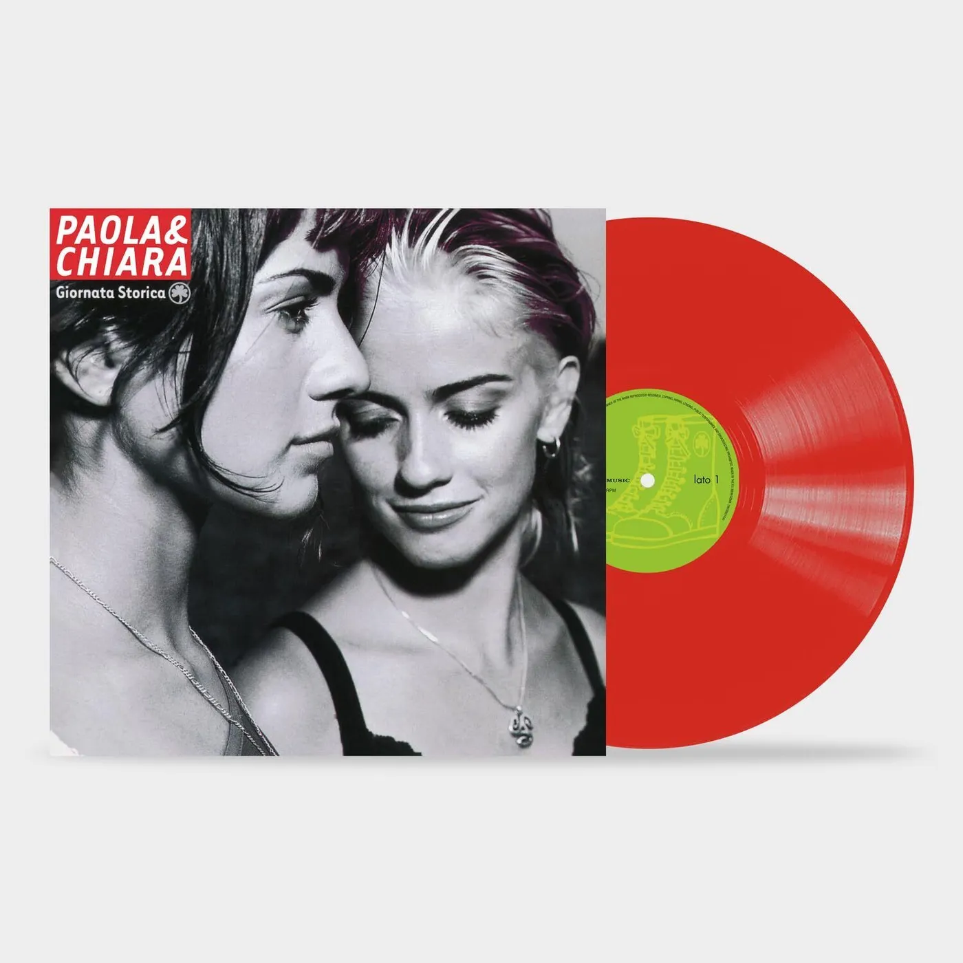Paola & Chiara Giornata Storica (Autographed Red) Vinyl Record