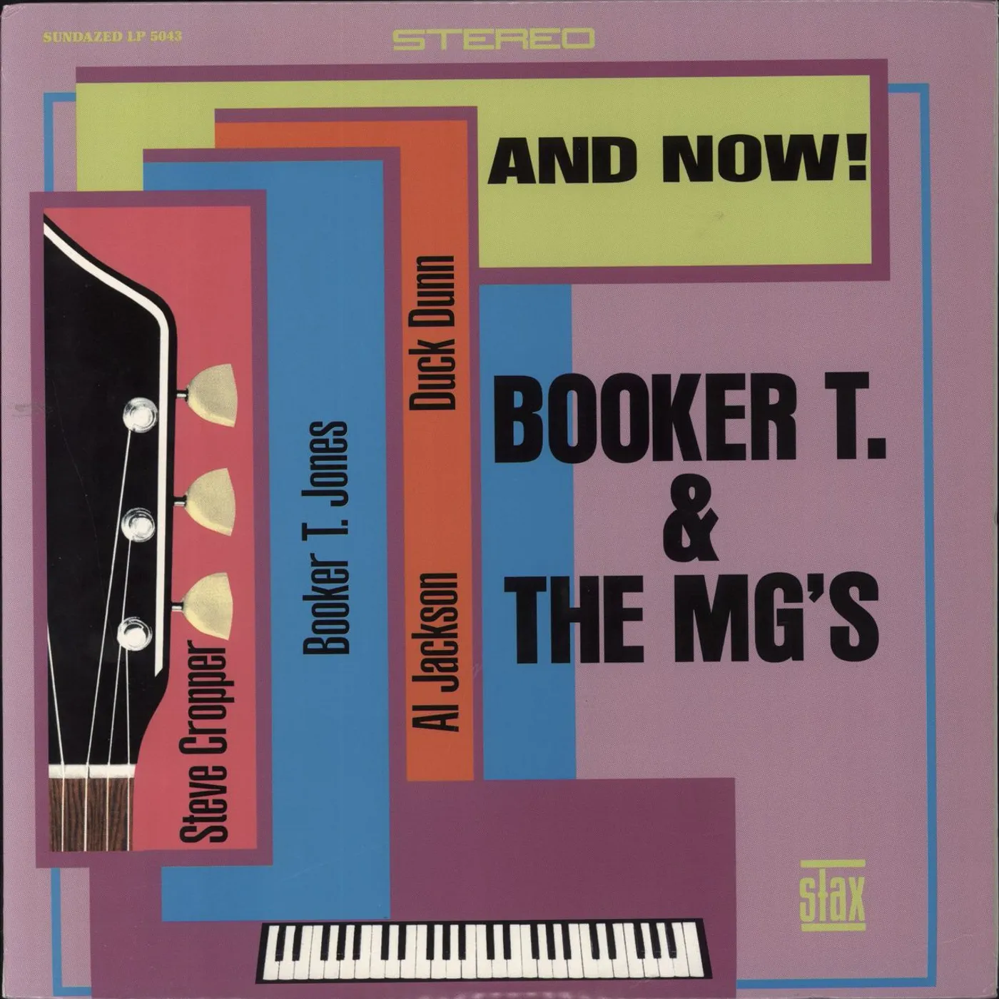 Booker T. & the M.G.'s AND NOW Vinyl Record