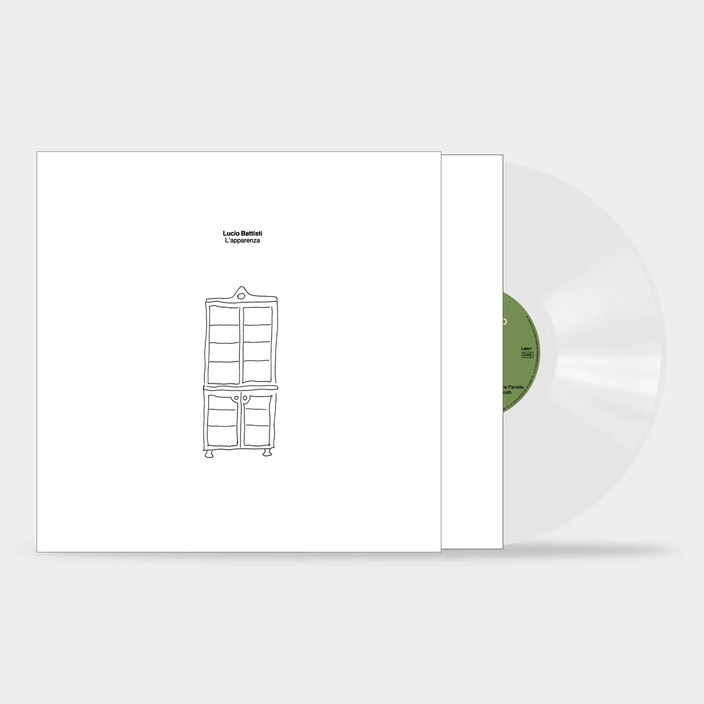 Lucio Battisti L'APPARENZA - Limited 180-Gram White Vinyl Record