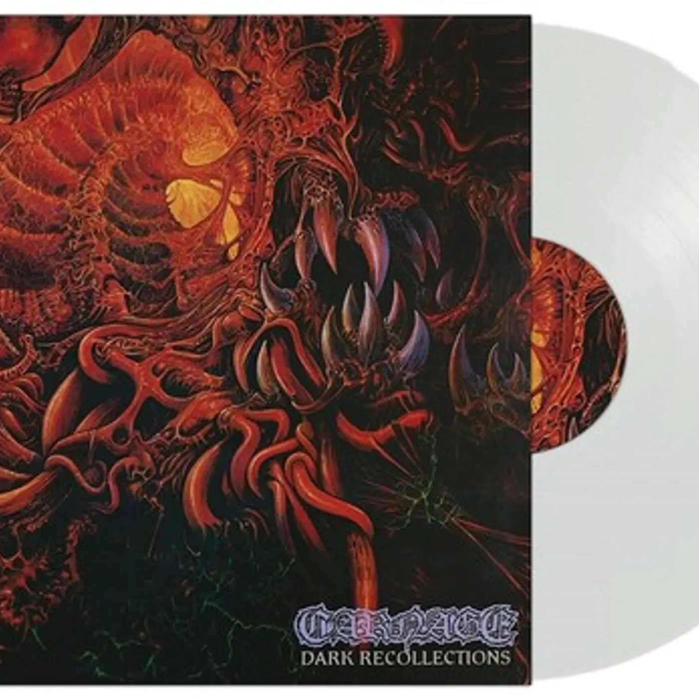 Carnage DARK RECOLLECTIONS - WHITE Vinyl Record