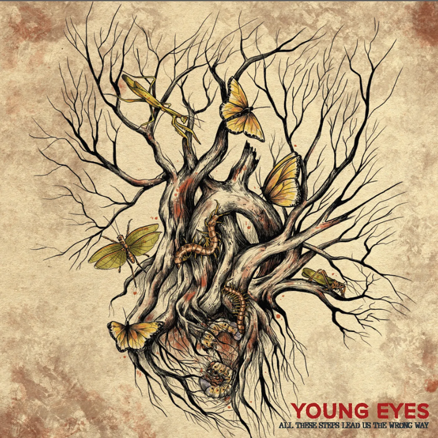 Young Eyes ALL THESE STEPS LEAD US THE WRONG WAY Vinyl Record