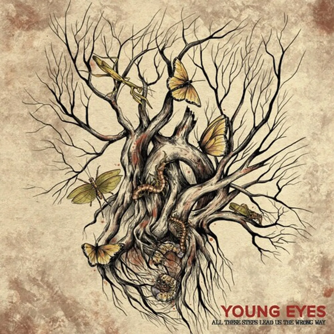 Young Eyes ALL THESE STEPS LEAD US THE WRONG WAY Vinyl Record