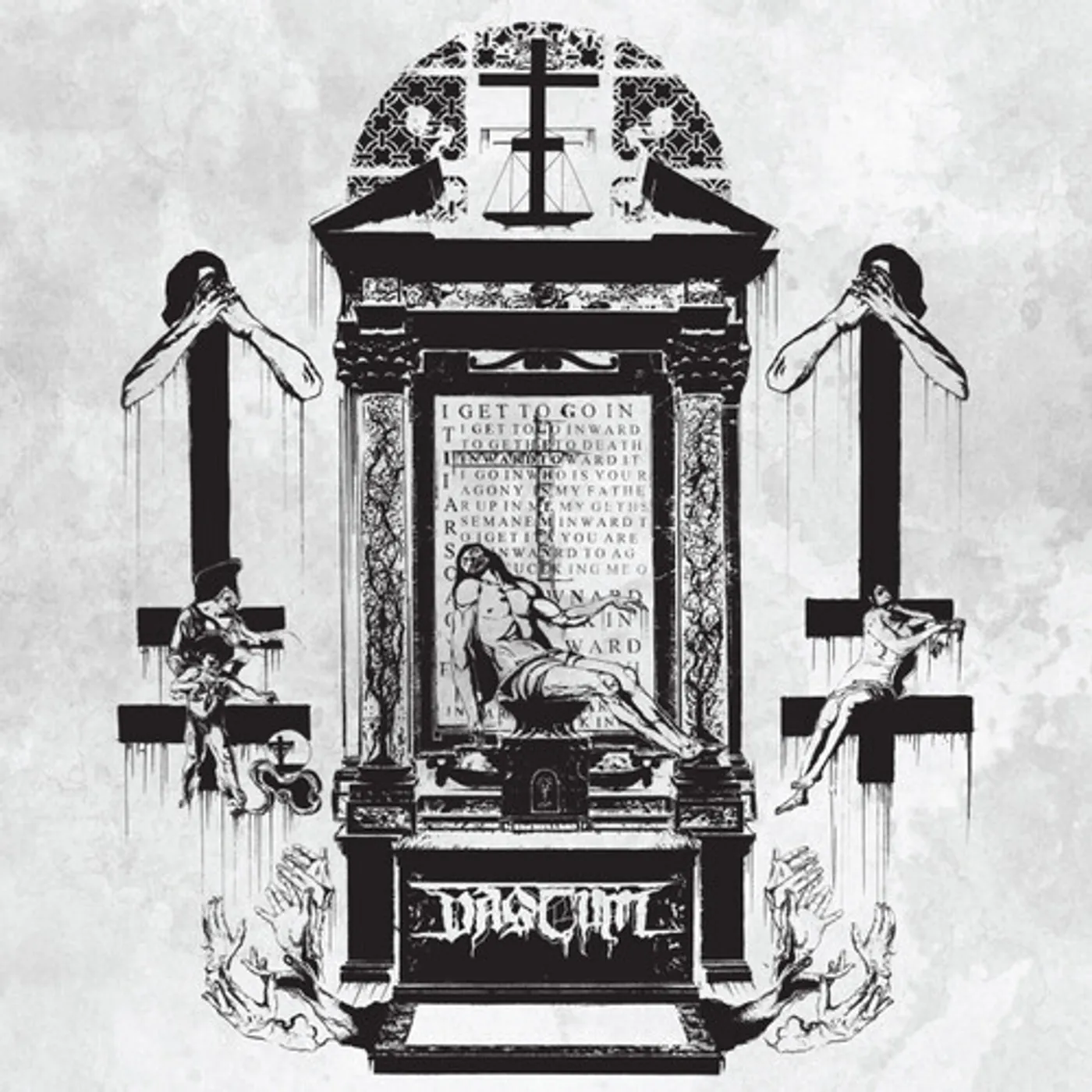 Vastum INWARD TO GETHSEMANE - BLOOD RED Vinyl Record