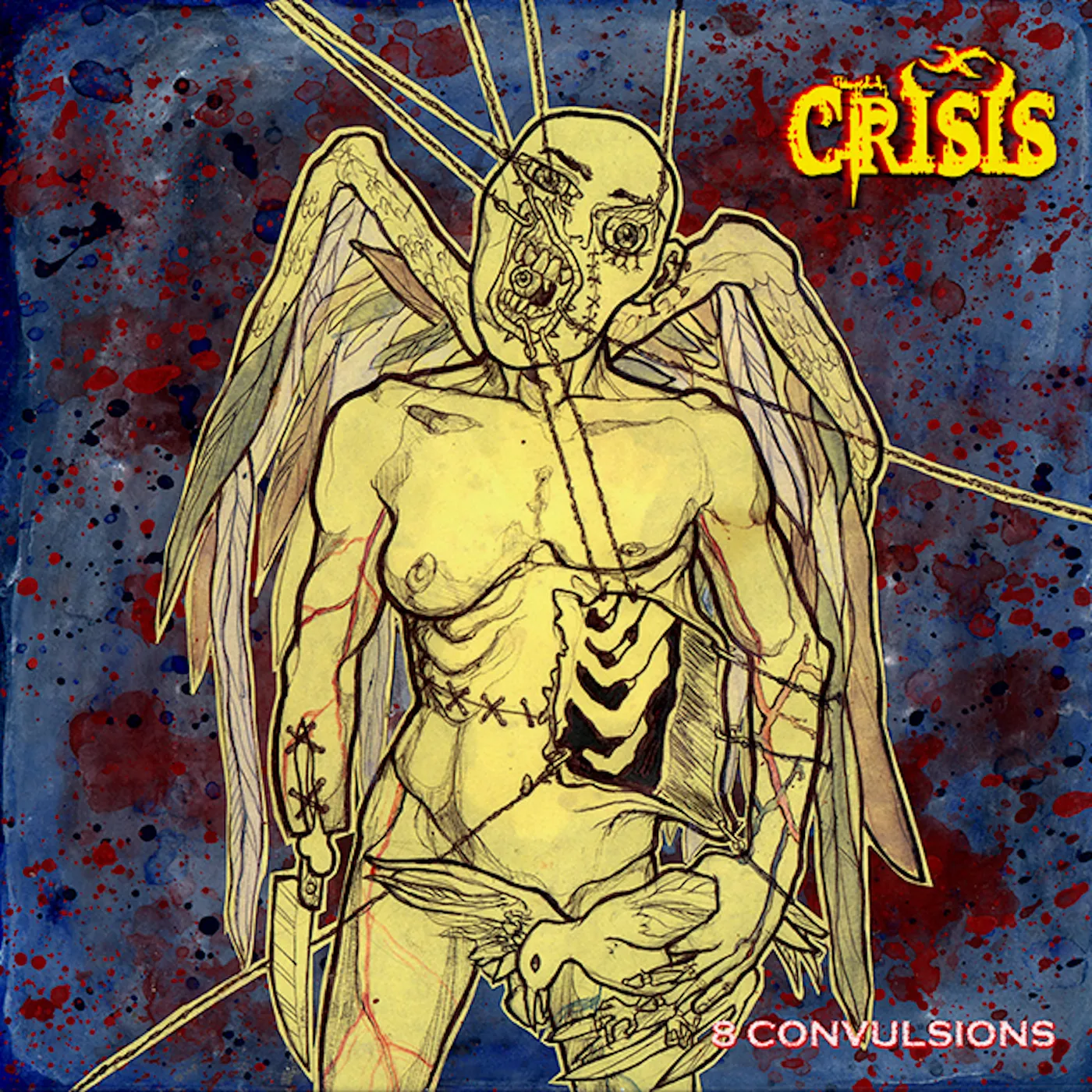 CRISIS 8 CONVULSIONS Vinyl Record