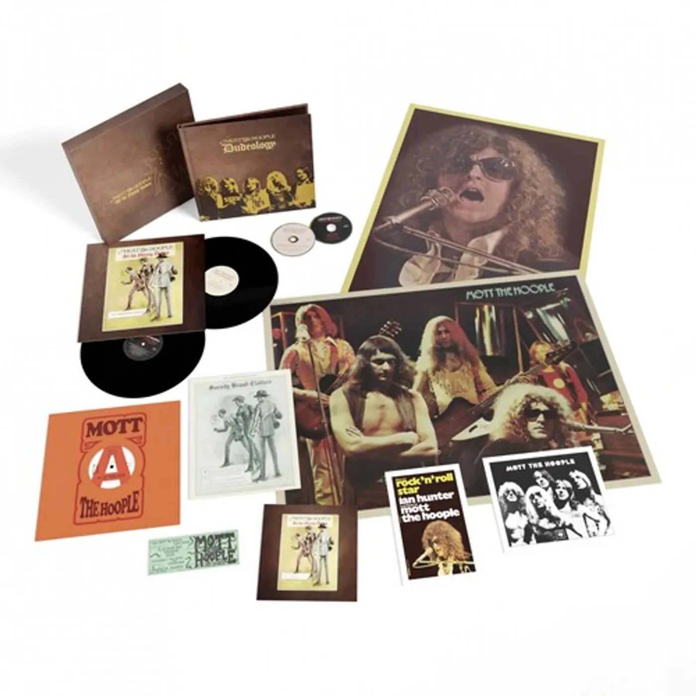 Mott The Hoople ALL THE YOUNG DUDES: 50TH ANNIVERSARY EDITION Vinyl Record