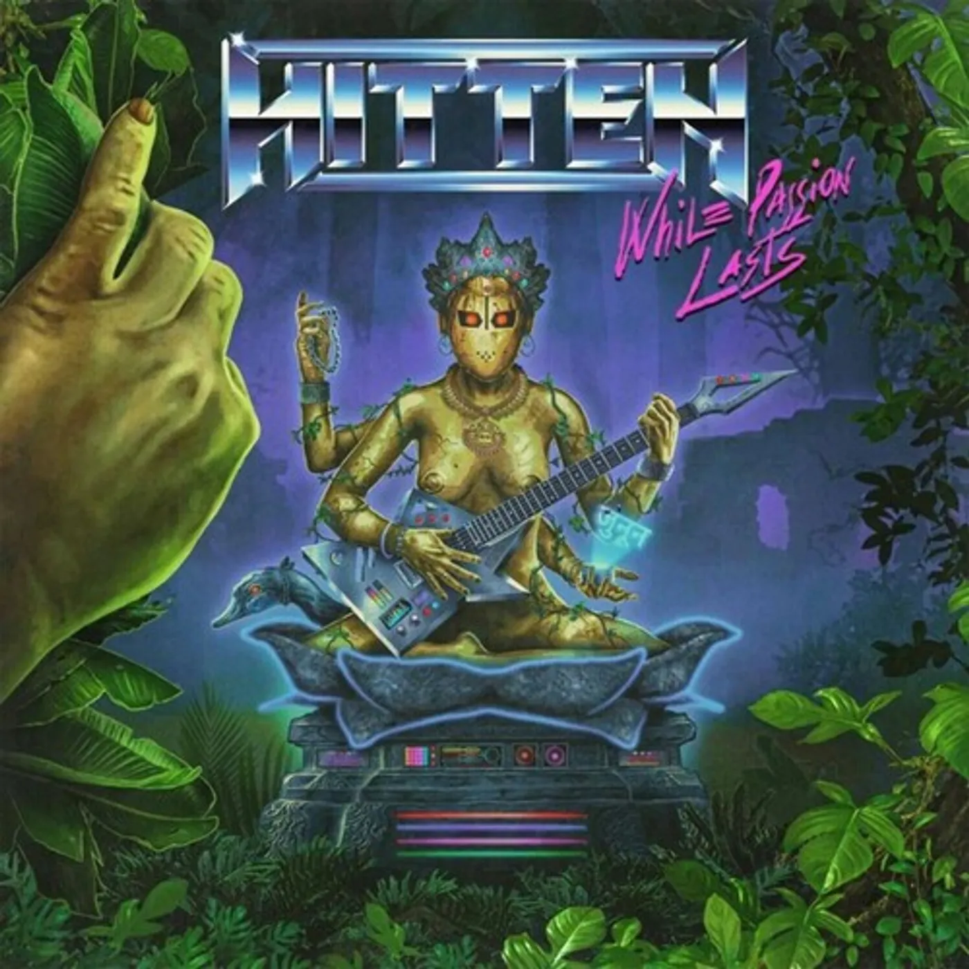 Hitten WHILE PASSION LASTS - BLUE JAY Vinyl Record