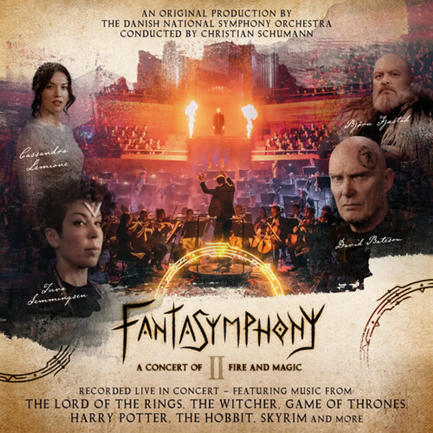 Danish National Symphony Orchestra FANTASYMPHONY II - A CONCERT OF FIRE & MAGIC CD