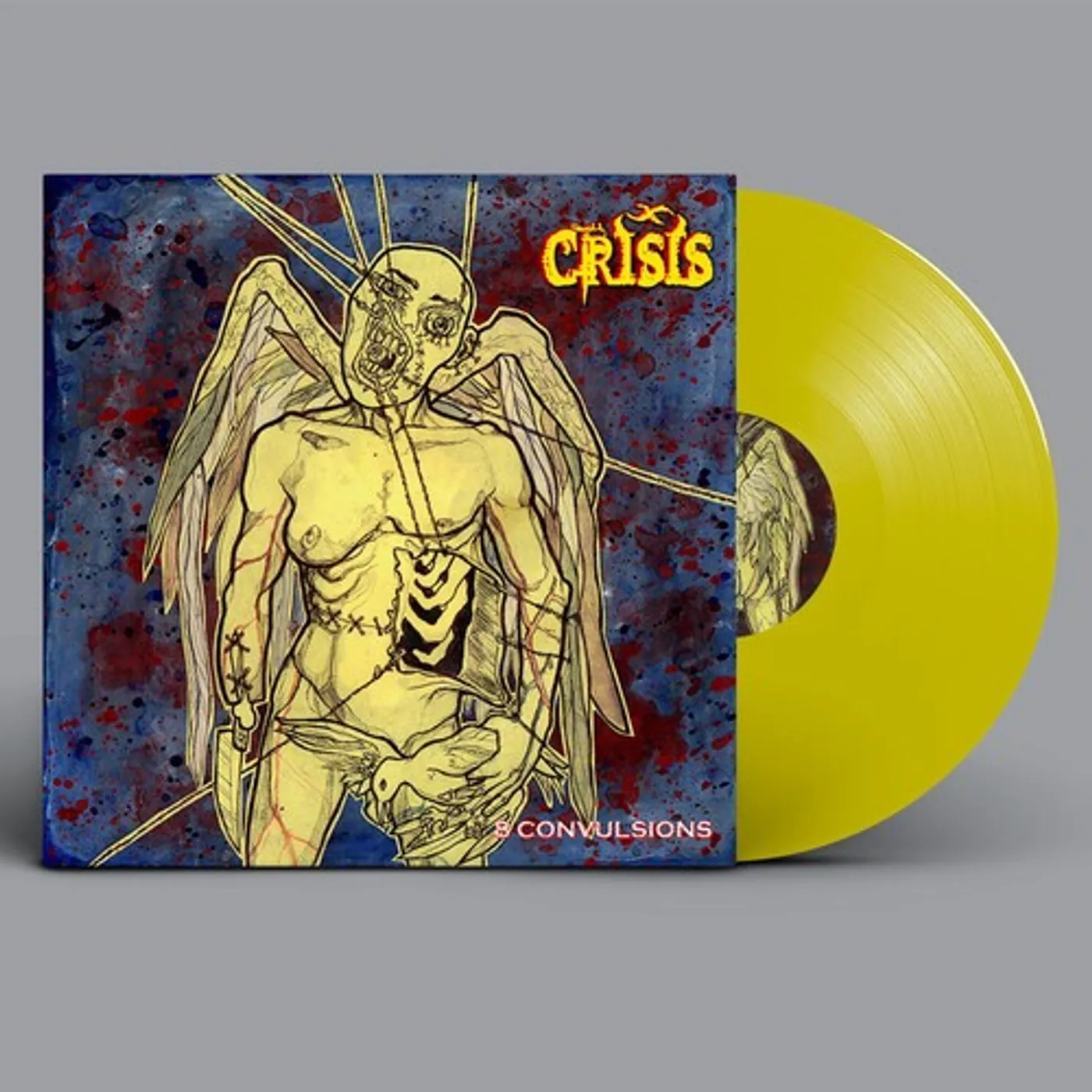 CRISIS 8 CONVULSIONS Vinyl Record