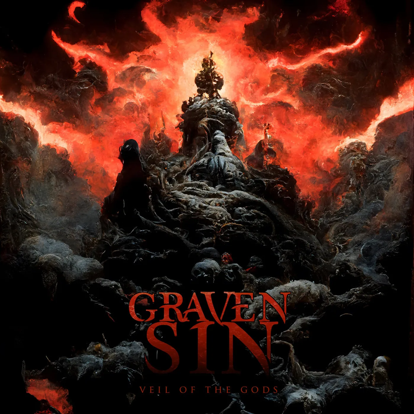 Graven Sin VEIL OF THE GODS Vinyl Record